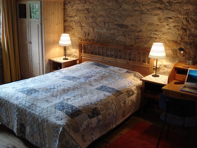 bed met quilt