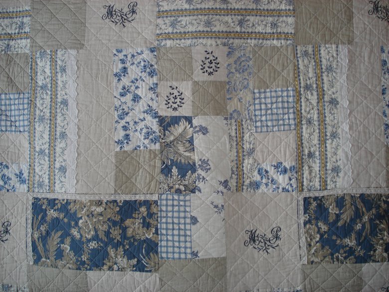 detail van quilt
